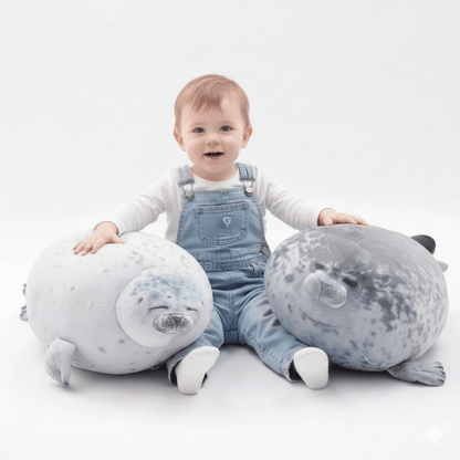 Sleepy Seal Plushie