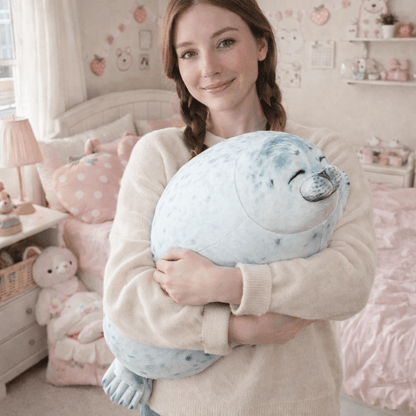 Sleepy Seal Plushie