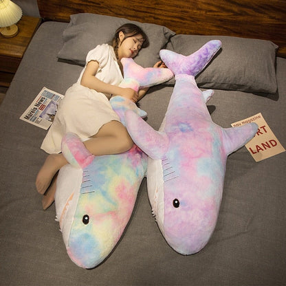 🦈🌈 FUZZY GALAXY SHARK PLUSHIE