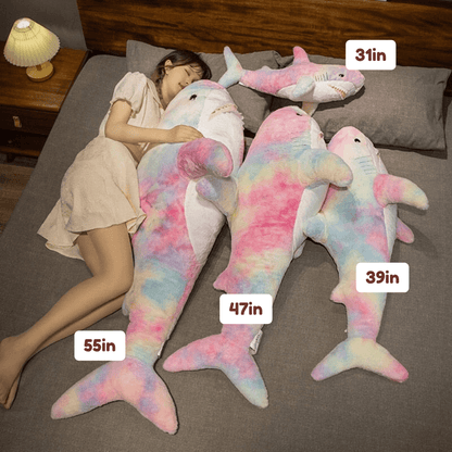 🦈🌈 FUZZY GALAXY SHARK PLUSHIE