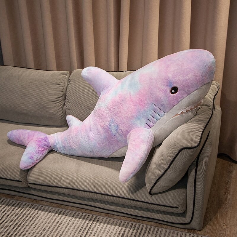 🦈🌈 FUZZY GALAXY SHARK PLUSHIE