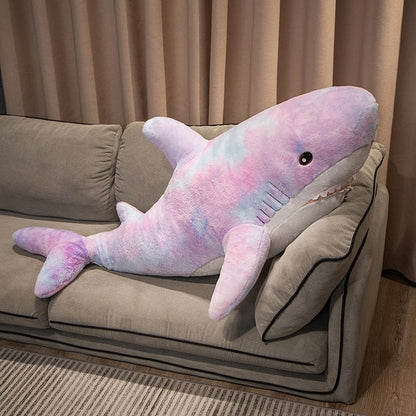 🦈🌈 FUZZY GALAXY SHARK PLUSHIE