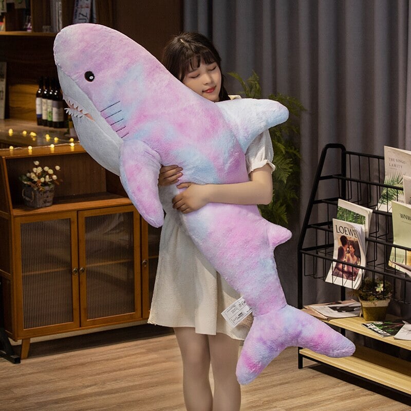 🦈🌈 FUZZY GALAXY SHARK PLUSHIE