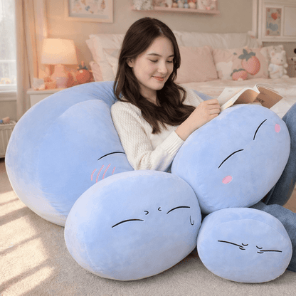 💙🫧 BLUE SLIME BALL PLUSHIE