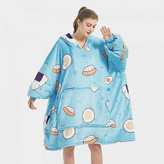 🍣💙 SUSHI BLANKET HOODIE
