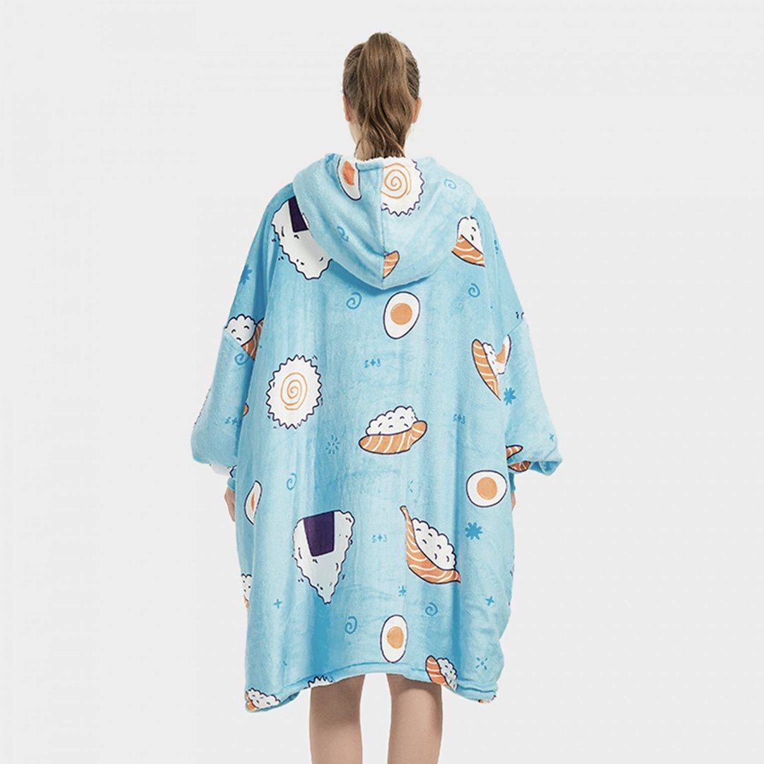 🍣💙 SUSHI BLANKET HOODIE