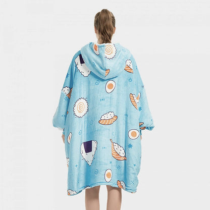 🍣💙 SUSHI BLANKET HOODIE